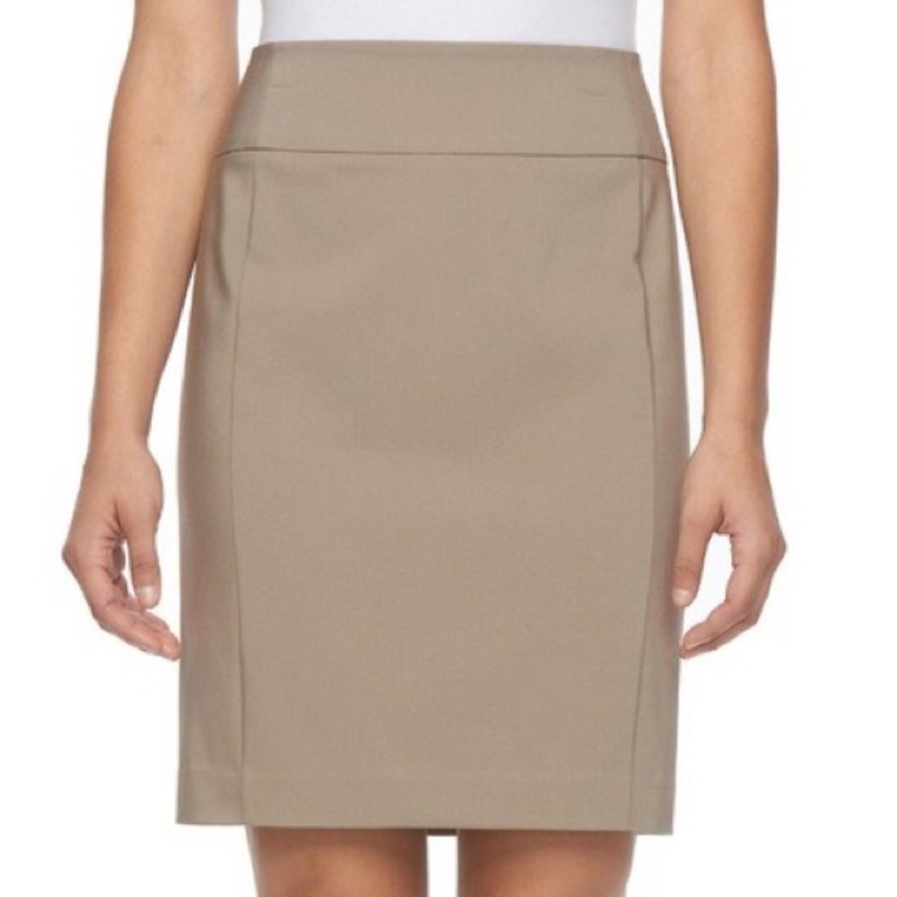 Apt. 9 Khaki Pencil Skirt
